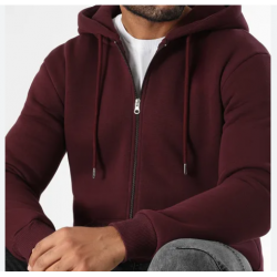 Sweat à capuche 100 % coton