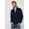 Cardigan molletonné en 100 % coton