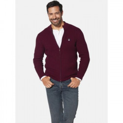 Cardigan molletonné en 100 % coton