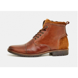 Bottines en cuir